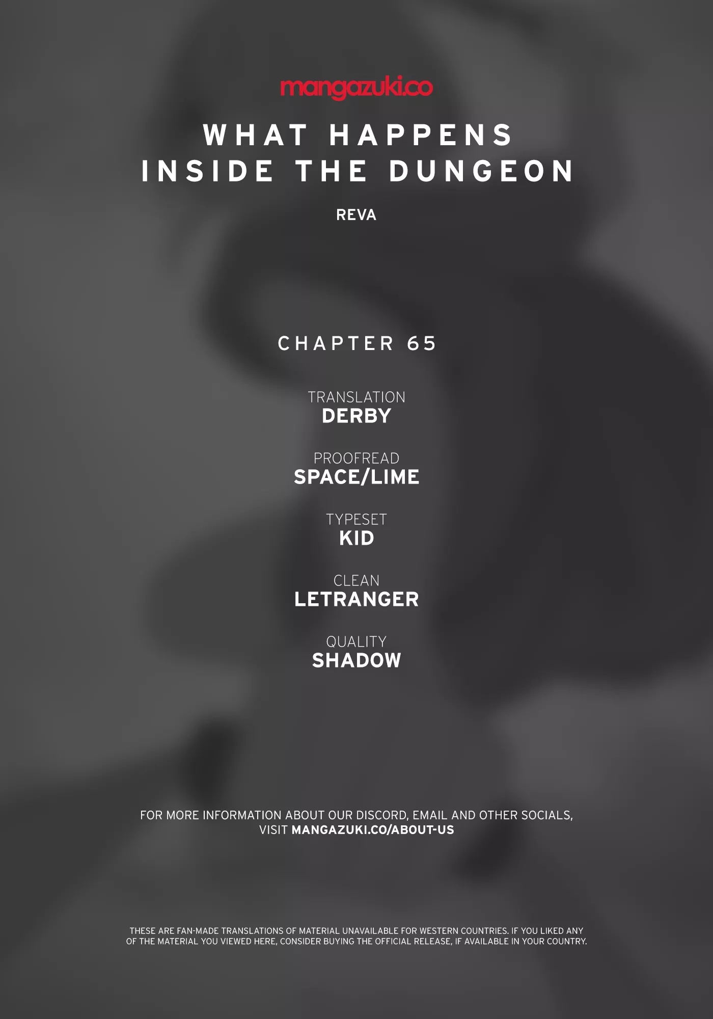 Read What Happens Inside the Dungeon Chapter 65 Online