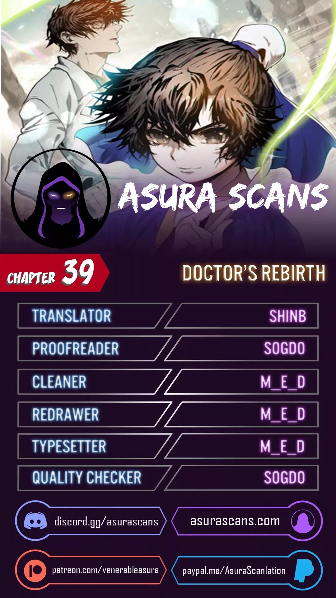 Read Doctor’s Rebirth Chapter 39 Online