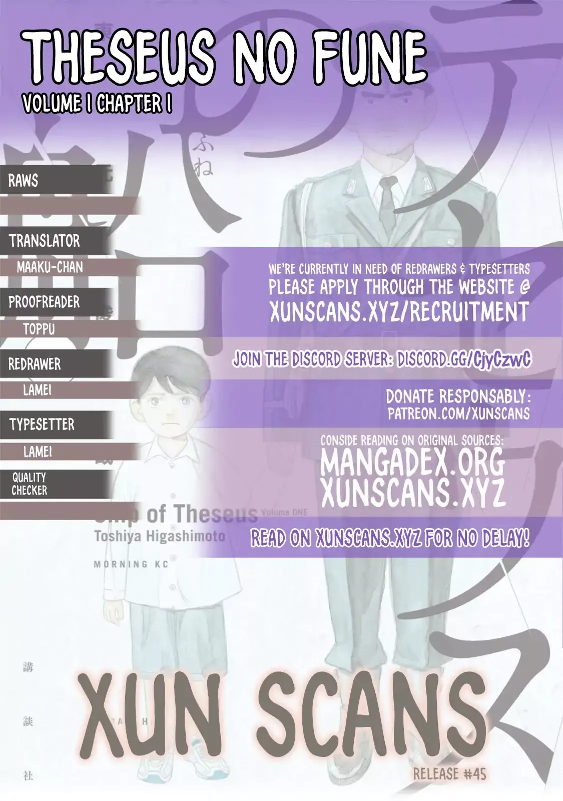 Read Ship of Theseus Chapter 1 - Family of a Murderer Online