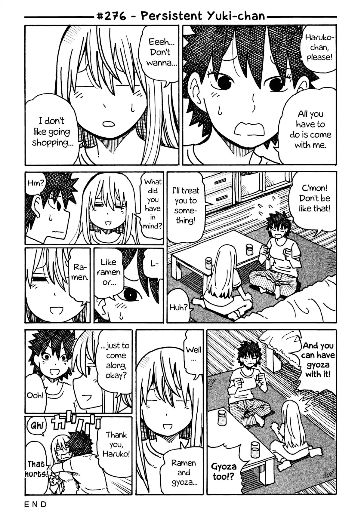 Read Hatarakanai Futari (The Jobless Siblings) Chapter 276 - Persistent Yuki-chan Online