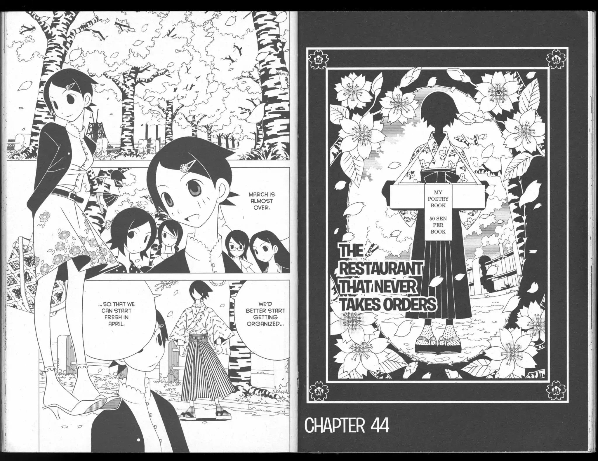 Read Sayonara Zetsubou Sensei Chapter 44 - The Restaurant That Never Takes Orders Online