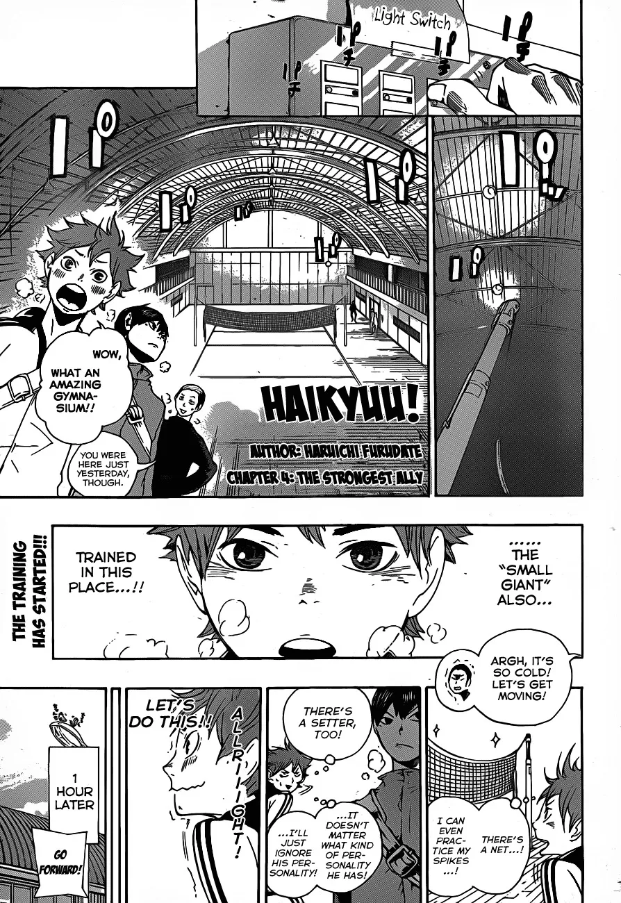 Read Haikyu!! Chapter 4 - The Strongest Ally Online