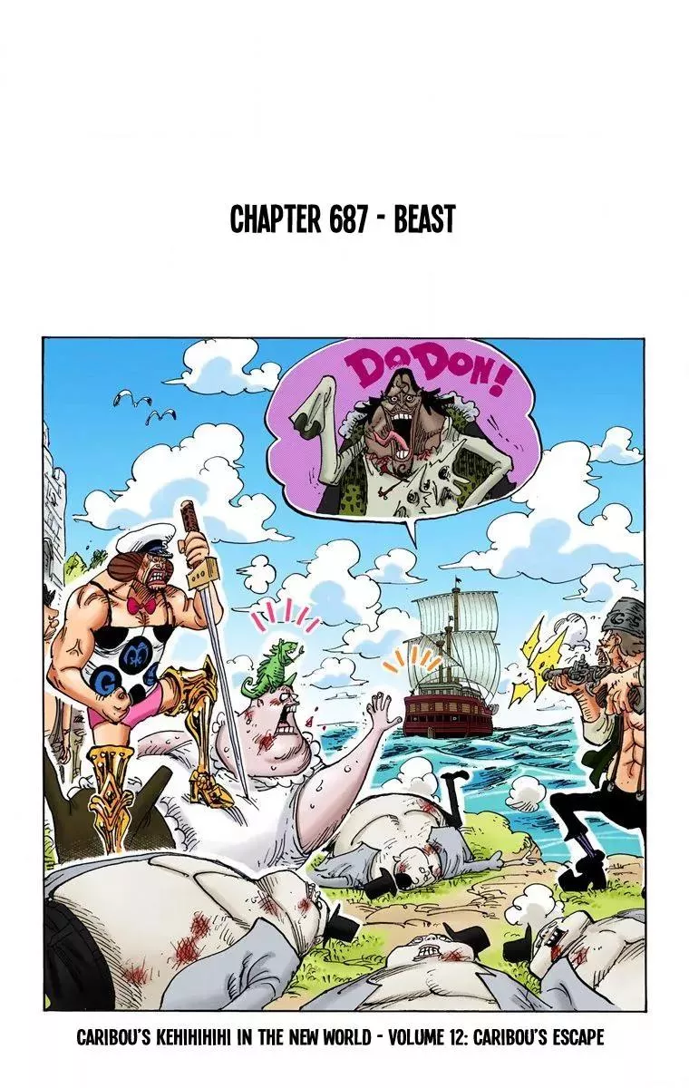 Read One Piece Chapter 687 - Beast Online