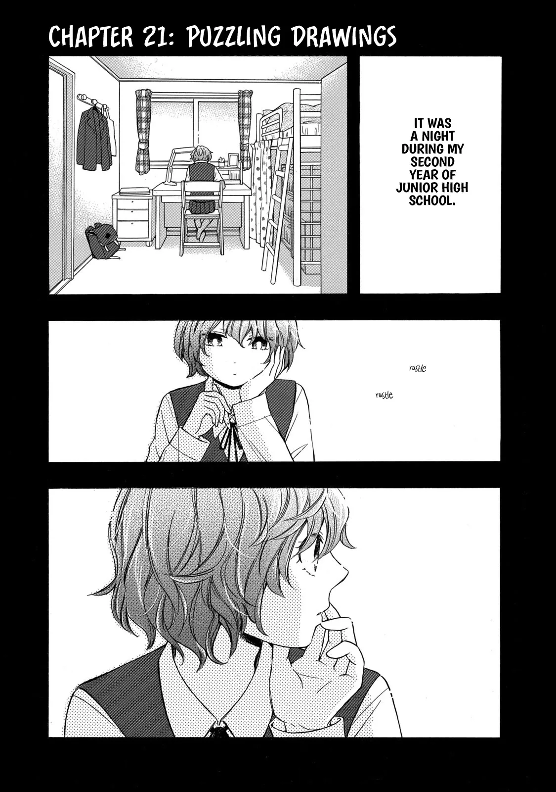 Read Hanazono-kun to Kazoe-san no Fukakai na Houkago Chapter 21 - Puzzling Drawings Online