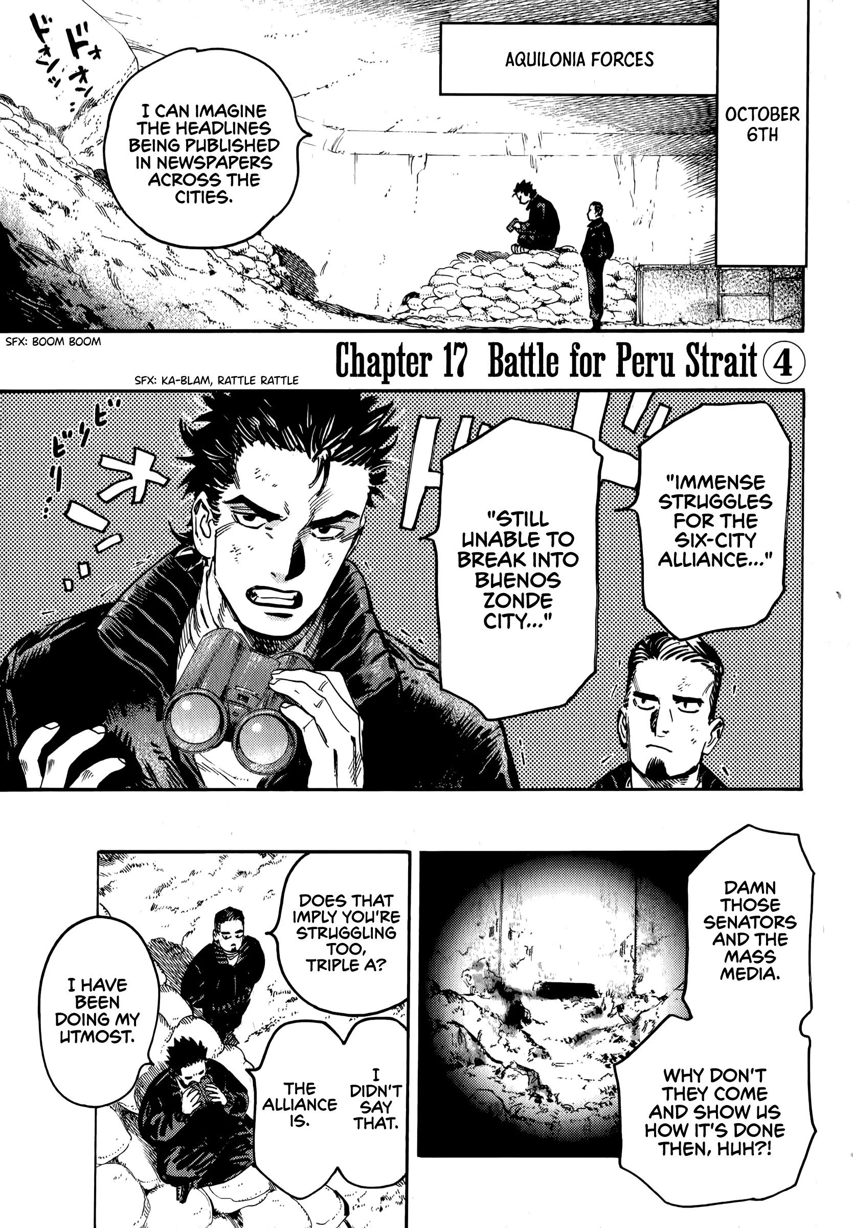 Read The Chronicle of Seven Cities Chapter 17 - Battle for Peru Strait, part ④ Online