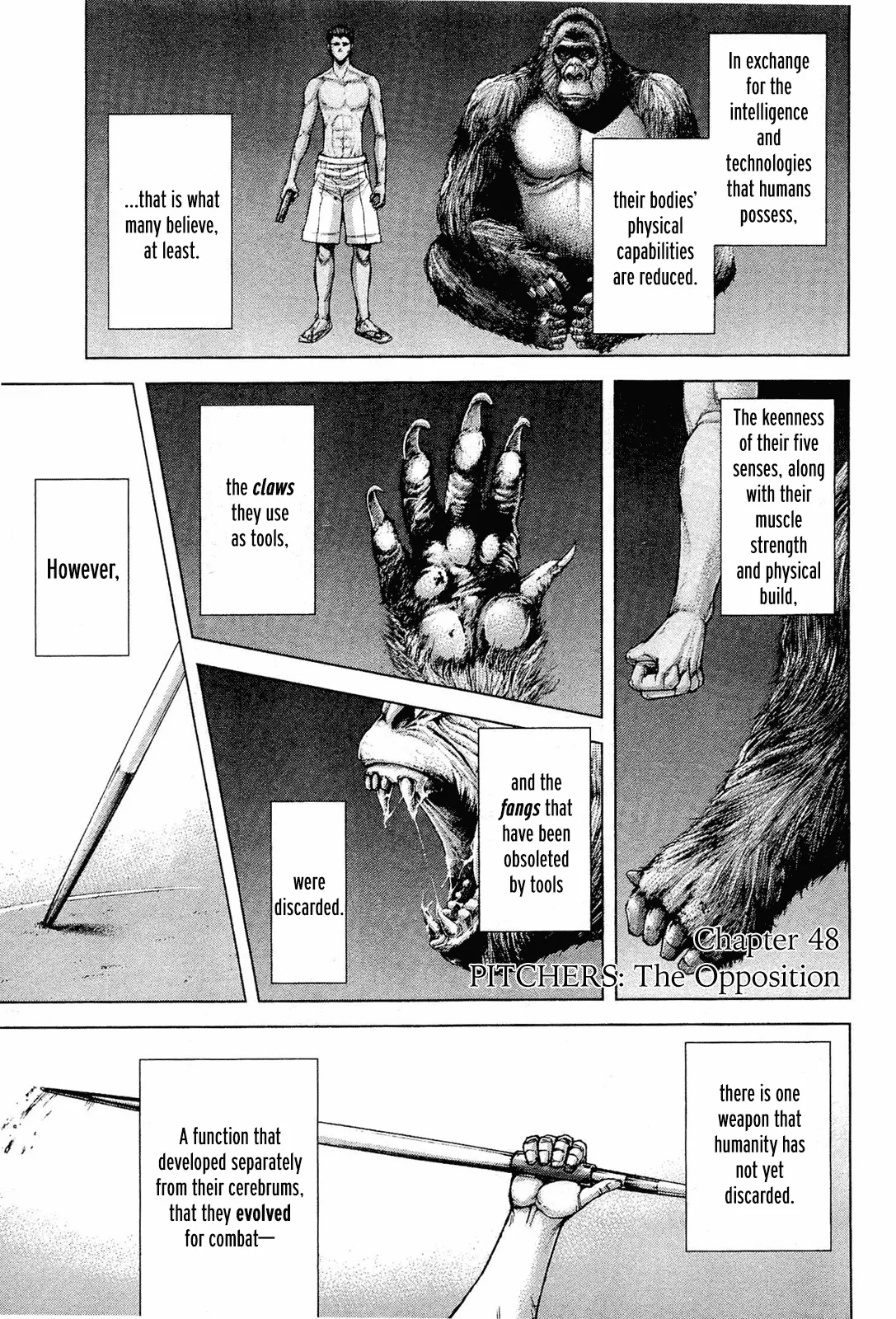 Read Terra Formars Chapter 48 - PITCHERS The Opposition Online
