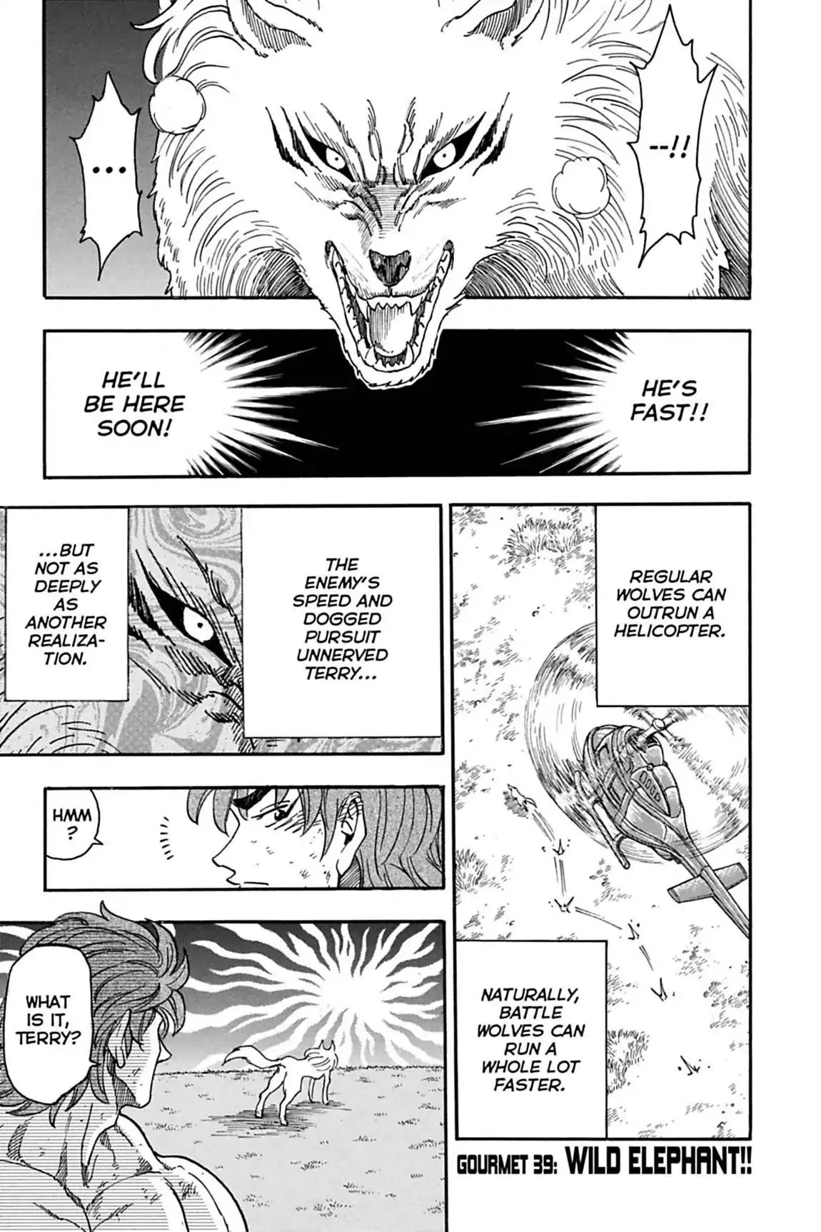 Read Toriko Chapter 39 - Vol.5 Gourmet 39: Wild Elephant!! Online