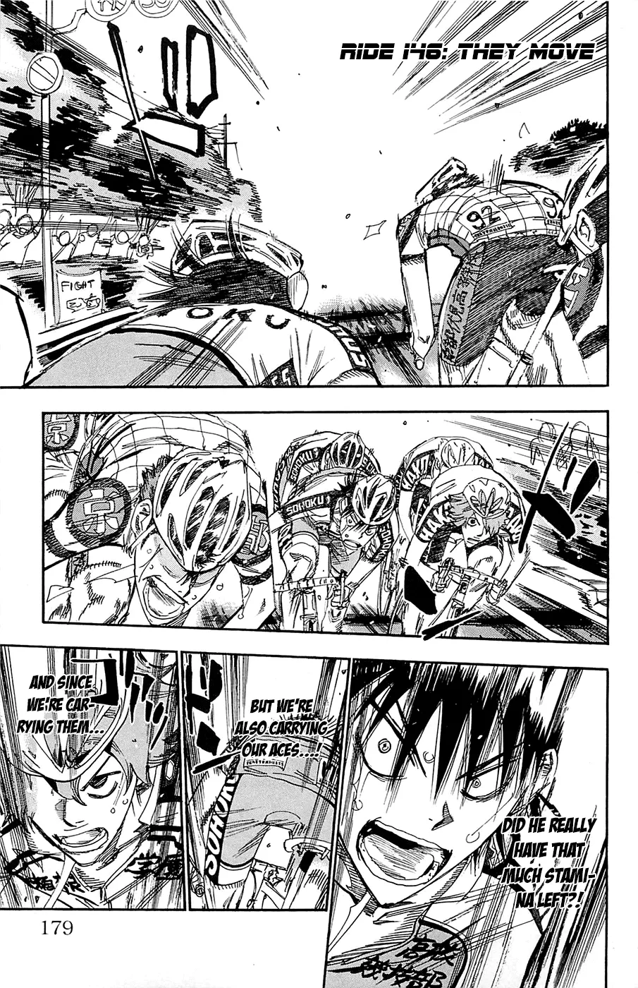 Read Yowamushi Pedal Chapter 146 - Movement Online