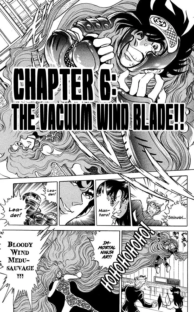 Read Blazing Ninjaman Chapter 6 - The Vacuum Wind Blade!! Online