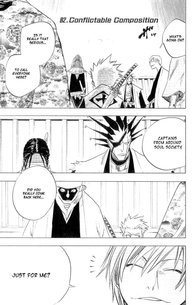 Read Bleach Chapter 82 - Conflictable Composition Online