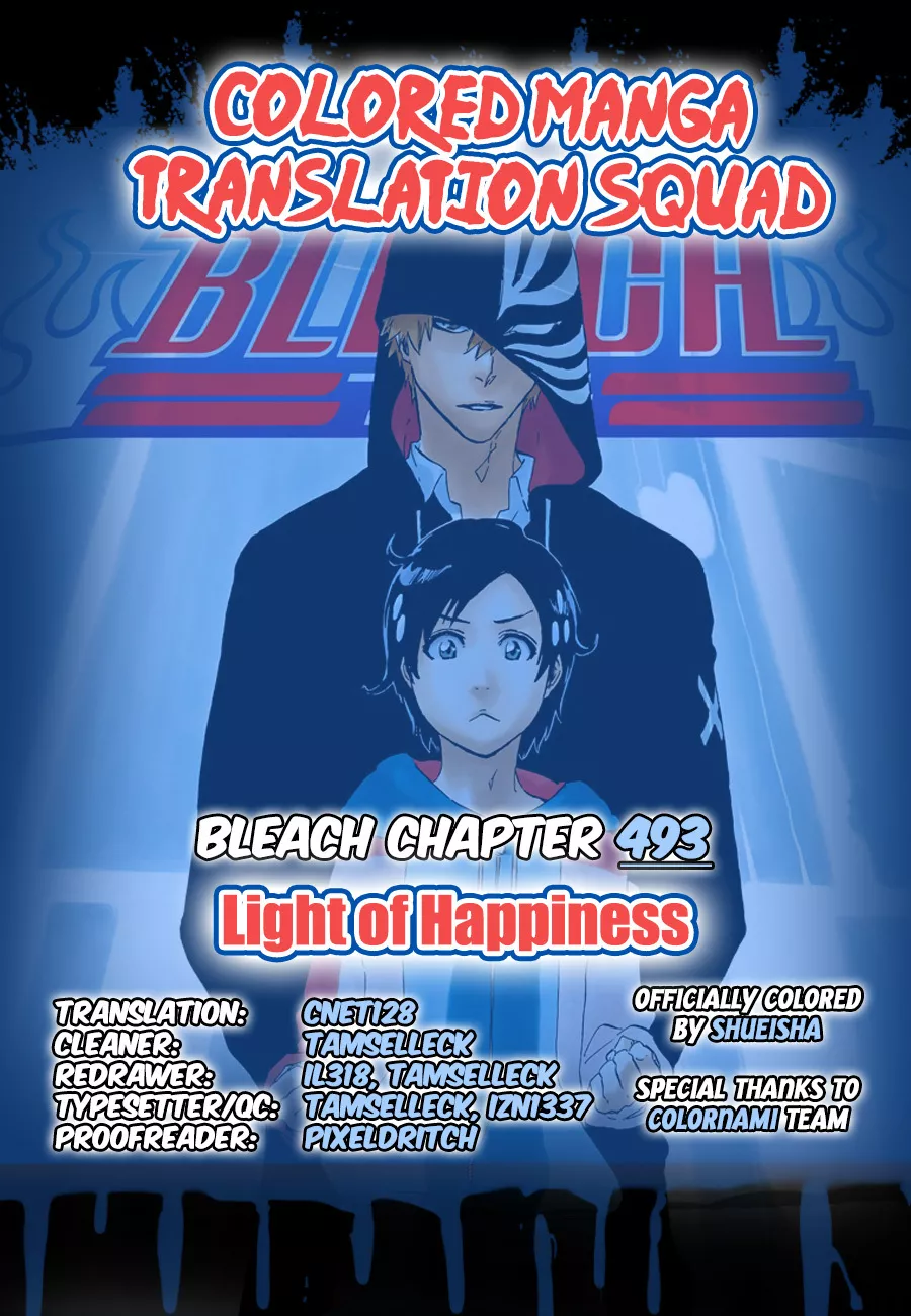 Read Bleach Chapter 493 - Light of Happiness Online