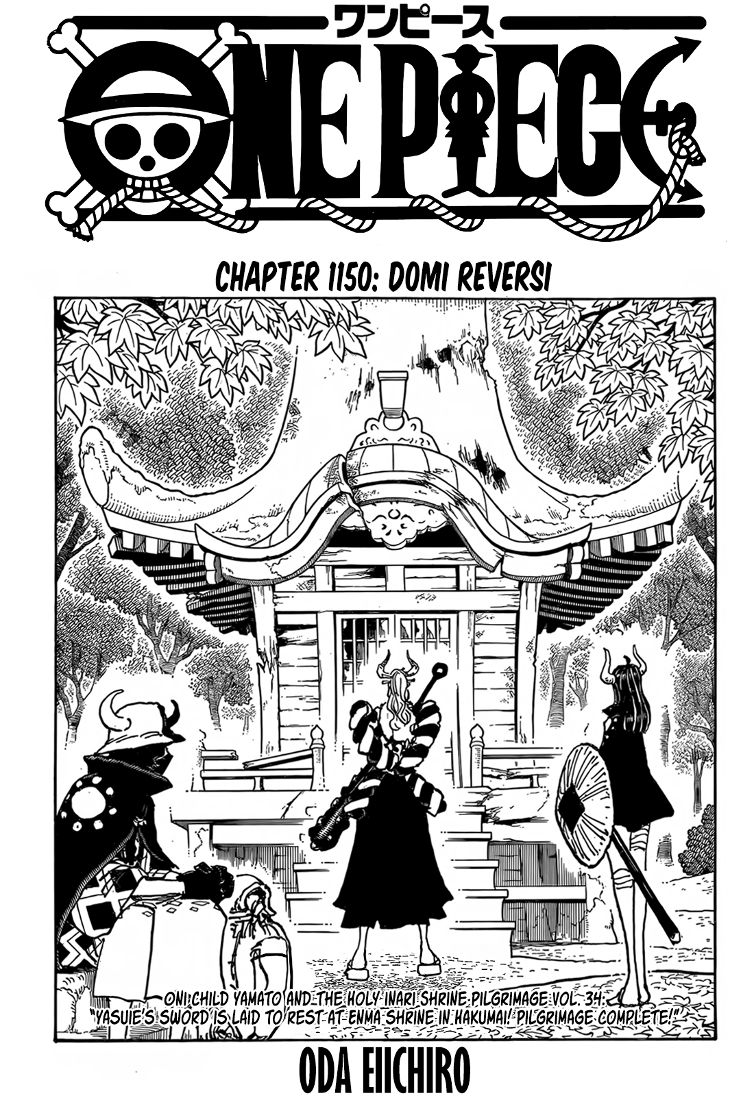 Read One Piece Chapter 1150 - Domi Reversi Online