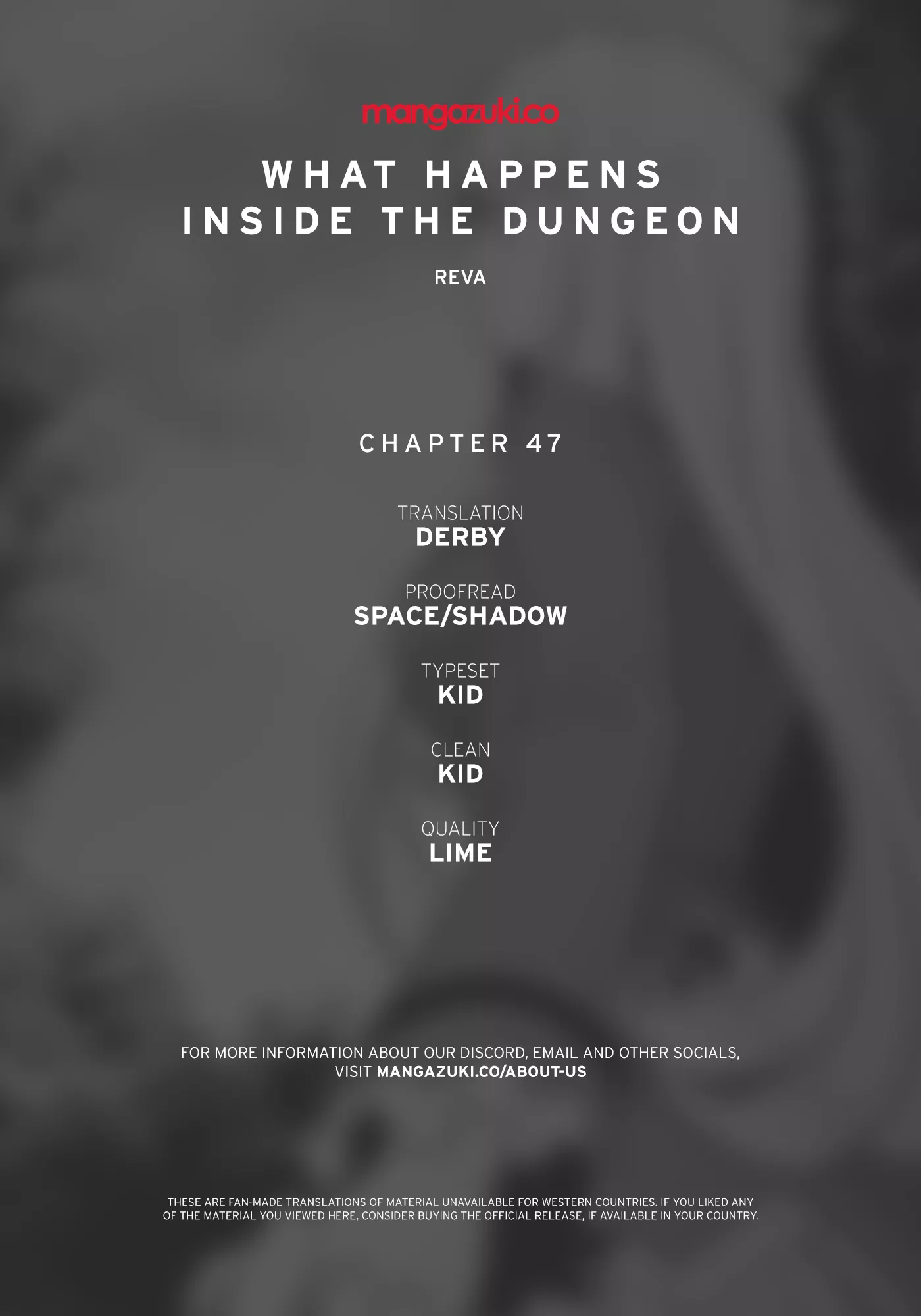 Read What Happens Inside the Dungeon Chapter 47 Online