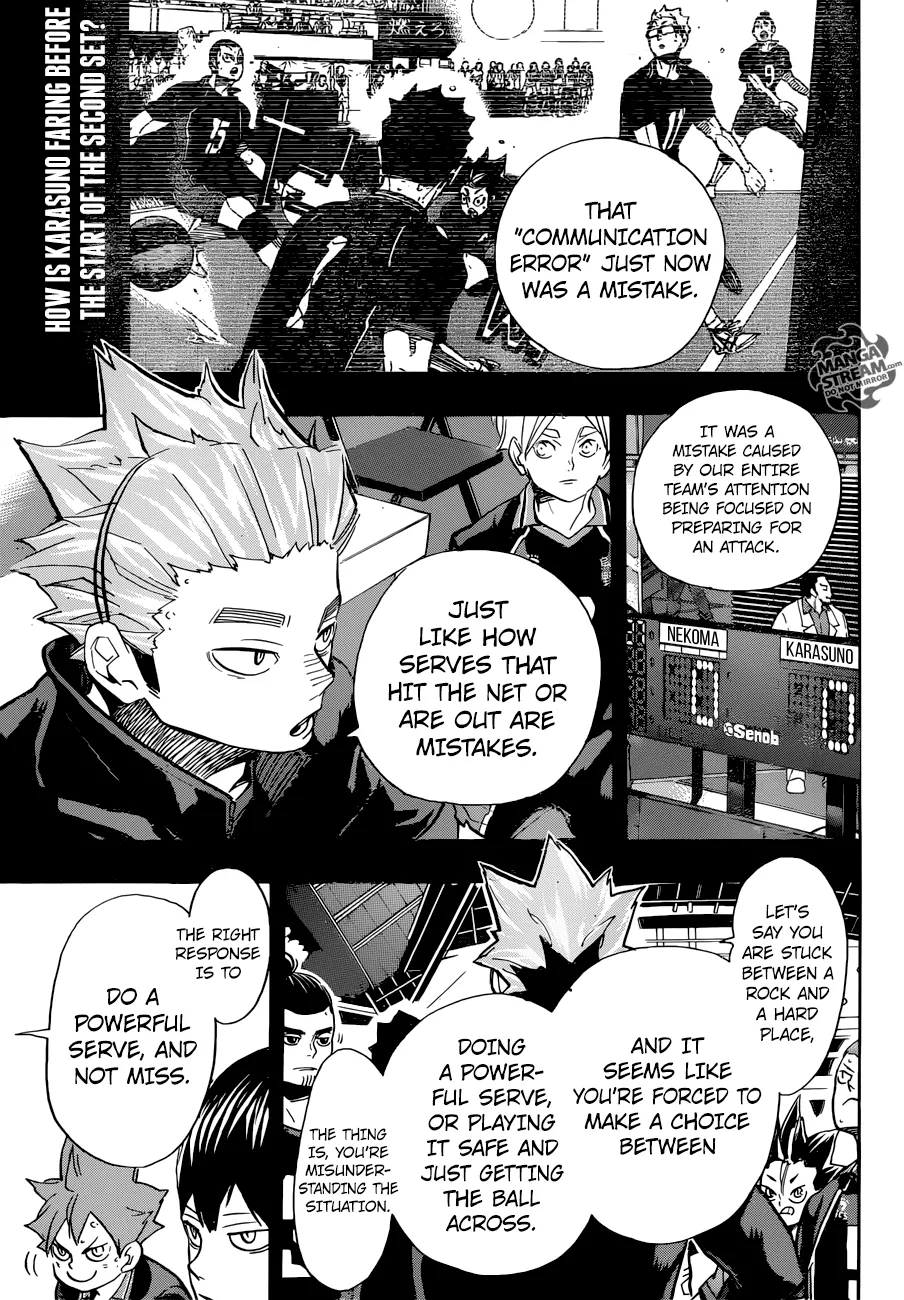 Read Haikyu!! Chapter 307 Online