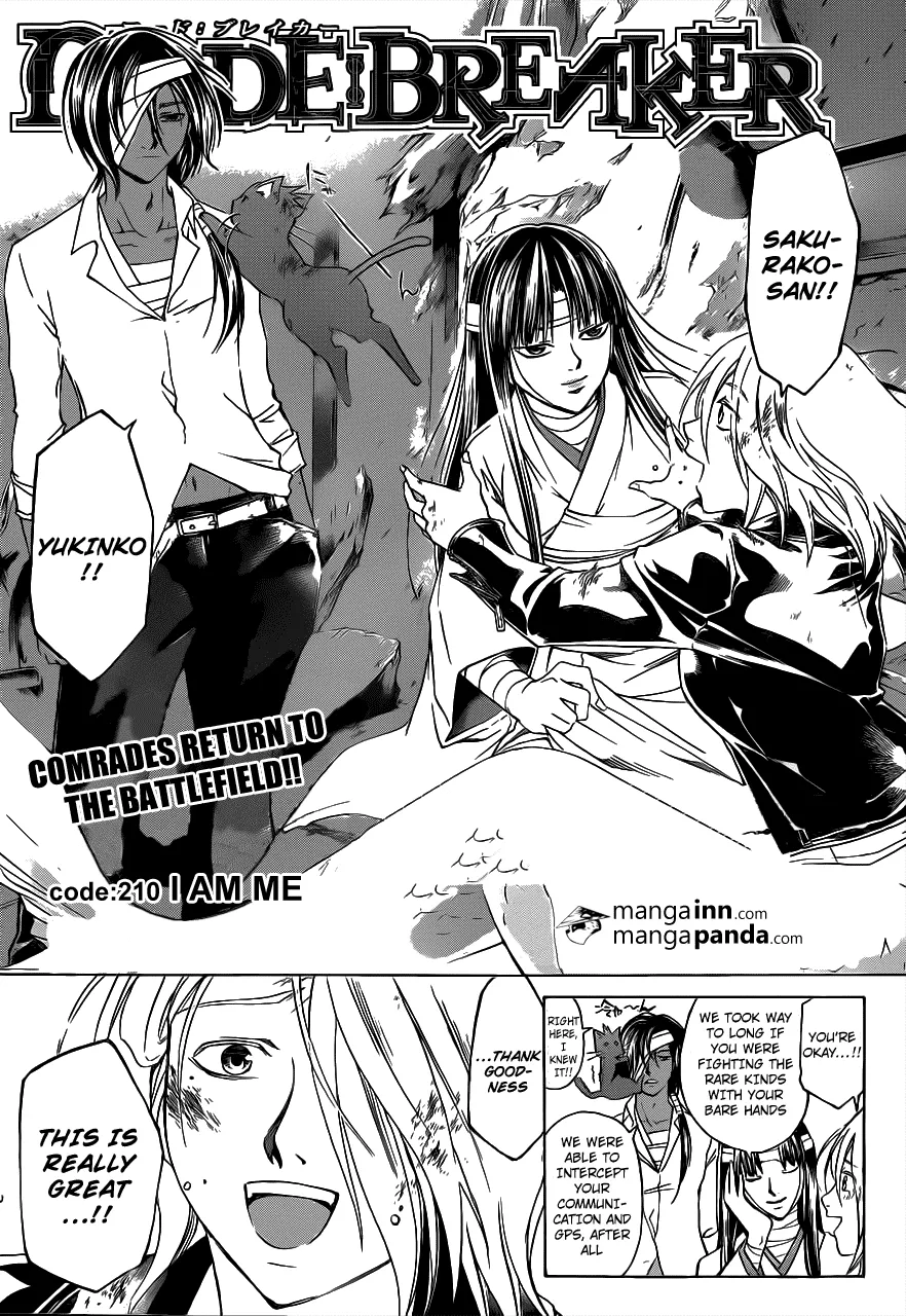 Read Code: Breaker Chapter 210 - I am Me Online