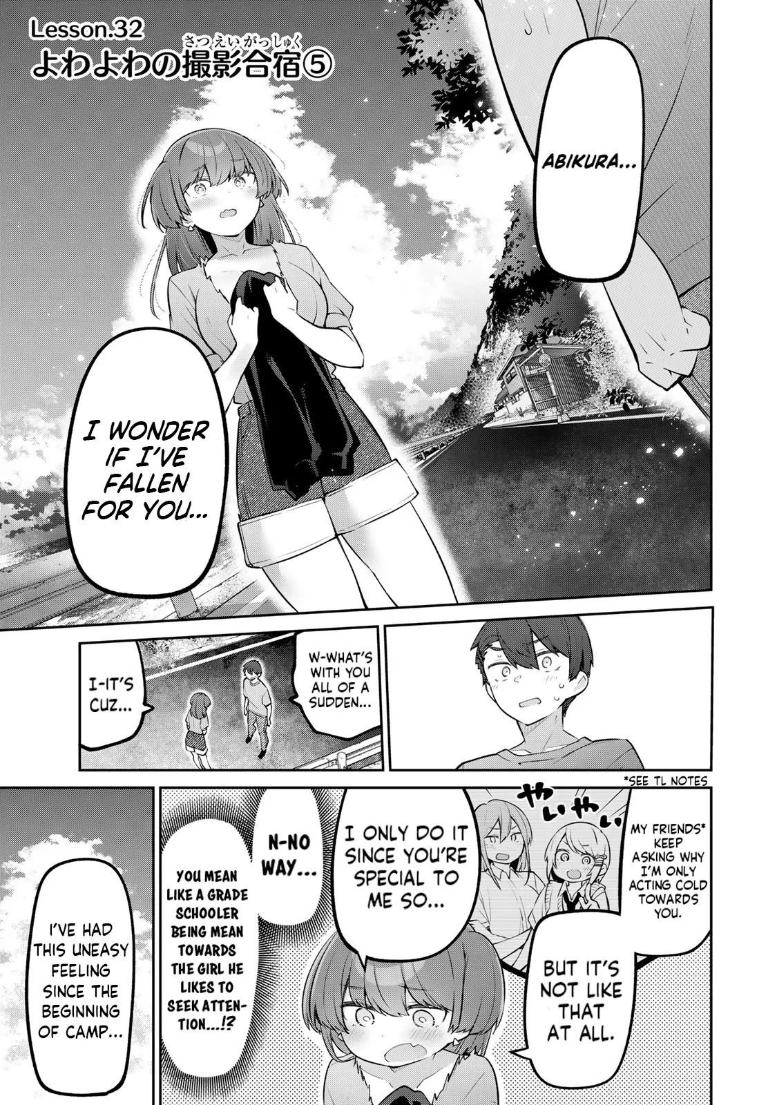 Read Yowa Yowa Sensei Chapter 32 - Yowayowa's Photography Camp 5 Online