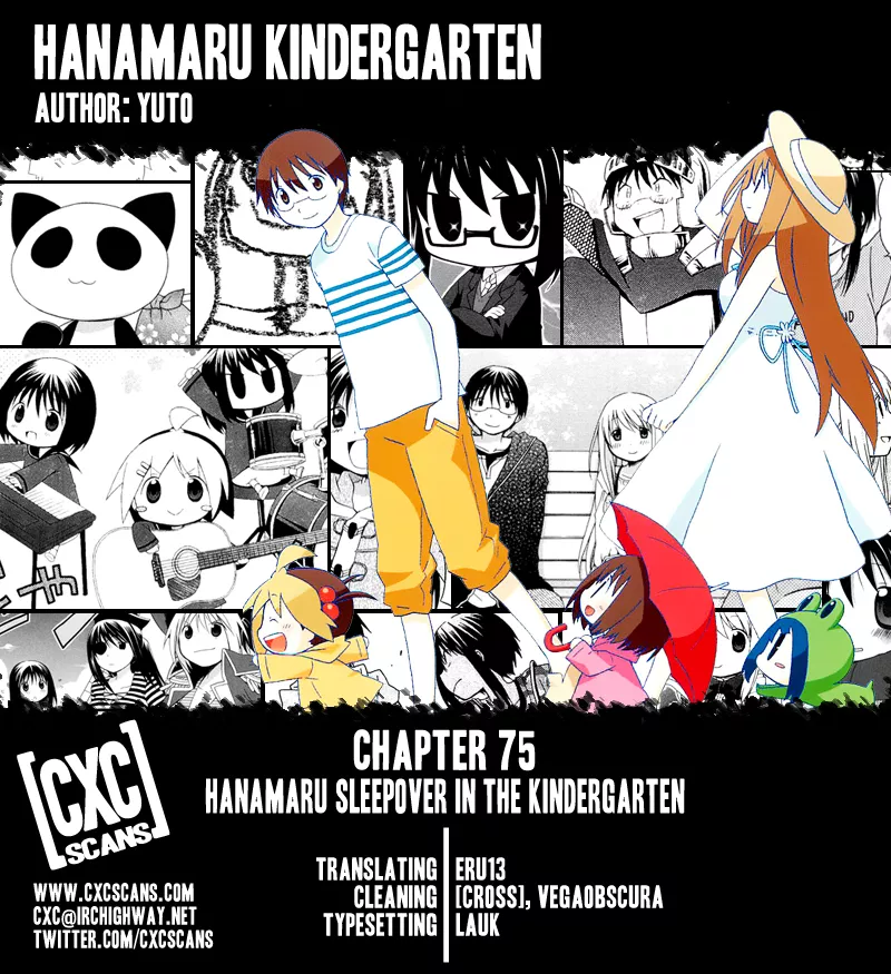 Read Hanamaru Youchien Chapter 75 - Hanamaru Sleepover in the Kindergaten Online