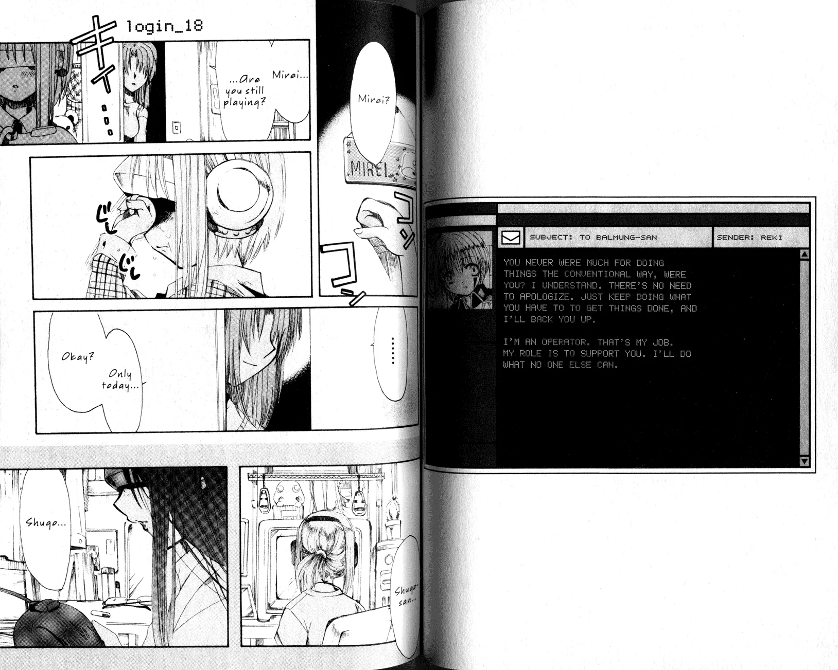 Read .hack//Tasogare no Udewa Densetsu Chapter 18 - That Time... pt.2 Online