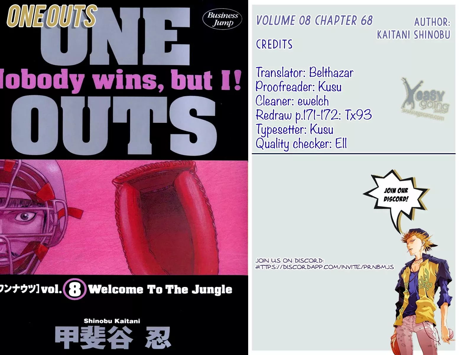 Read One Outs Chapter 68 - Counter-Attack Online