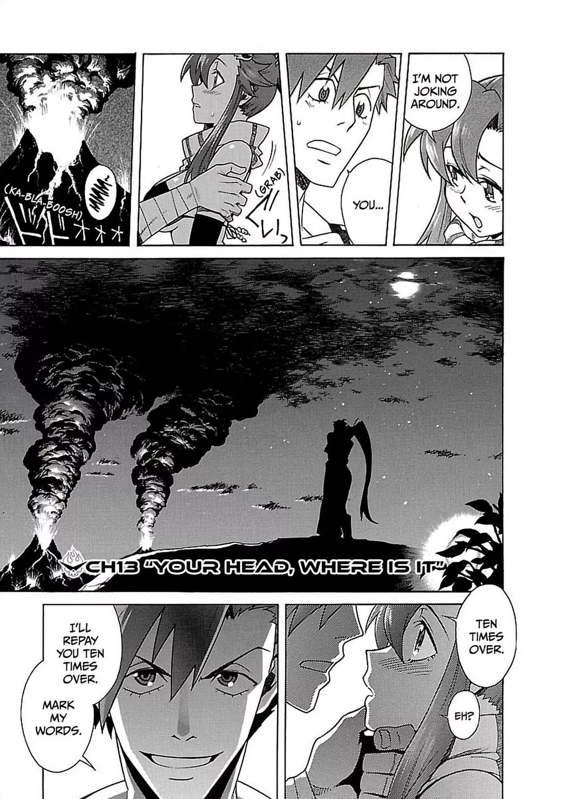 Read Gurren Lagann Chapter 13 - Your Head, Where Is It Online
