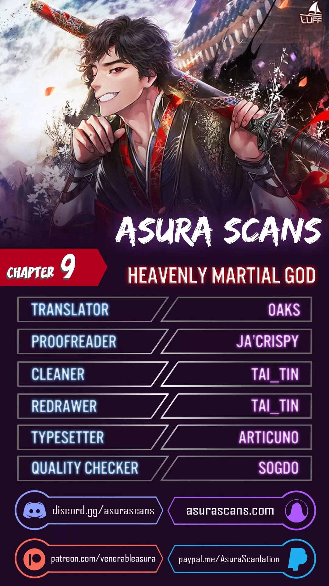 Read Heavenly Martial God Chapter 9 Online