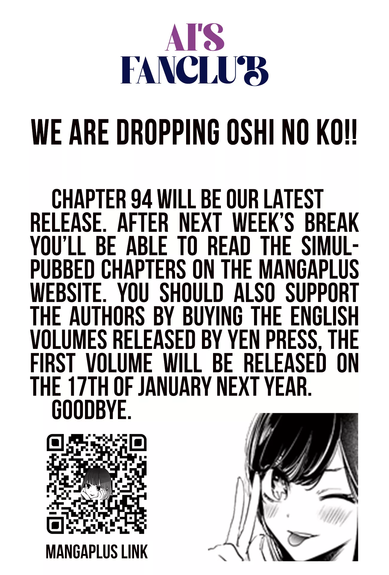 Read Oshi no Ko Chapter 94 - Breakthrough Online