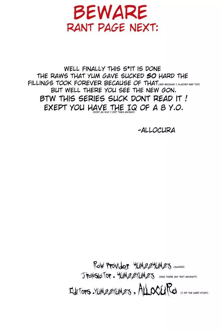 Read Gon Chapter 1 - Yesterdy, Gon Became One Year Old Online