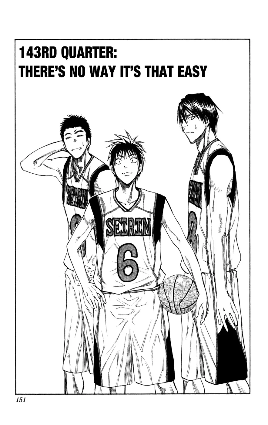 Read Kuroko no Basket Chapter 143 - There's no way it's that easy Online