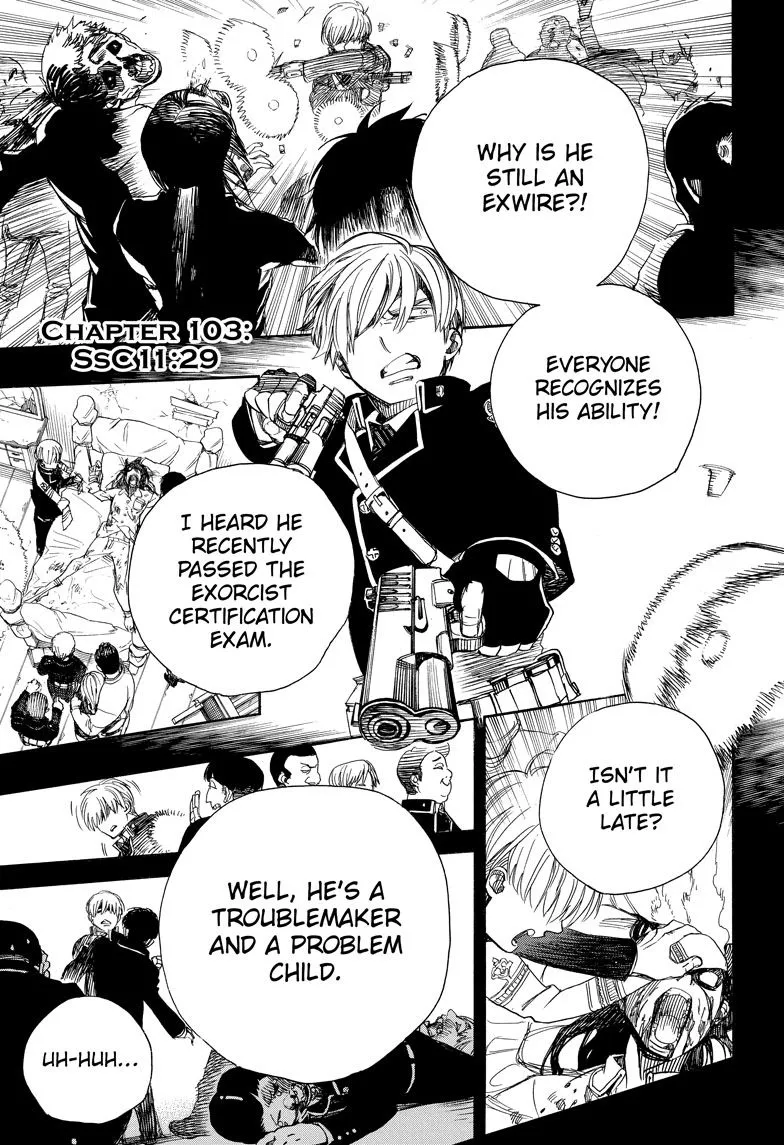 Read Ao no Exorcist Chapter 103 - Vol 18 Online