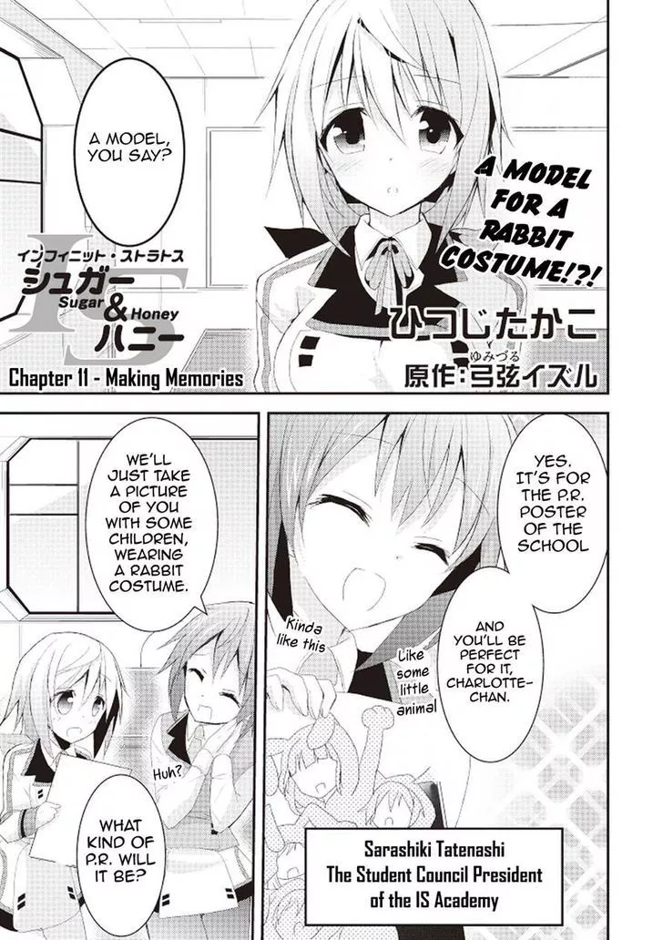 Read IS: Infinite Stratos – Sugar & Honey Chapter 11 - Making Memories Online
