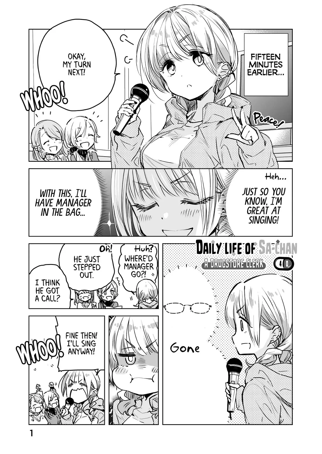 Read Daily Life of Sa-chan, a Drugstore Clerk Chapter 40 Online