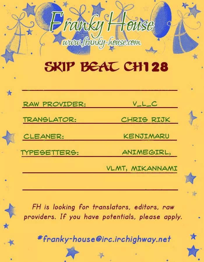 Read Skip Beat! Chapter 128 - Switchover Online