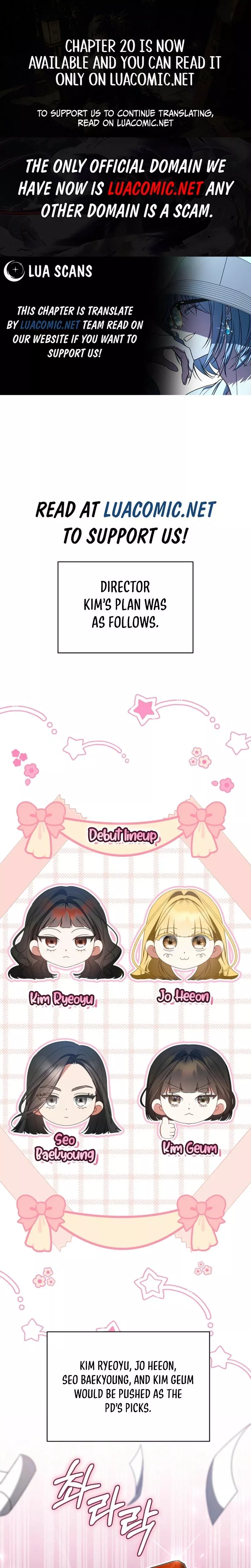 Read I Became the Leader of a Girl Group Destined to Fail Chapter 8 Online
