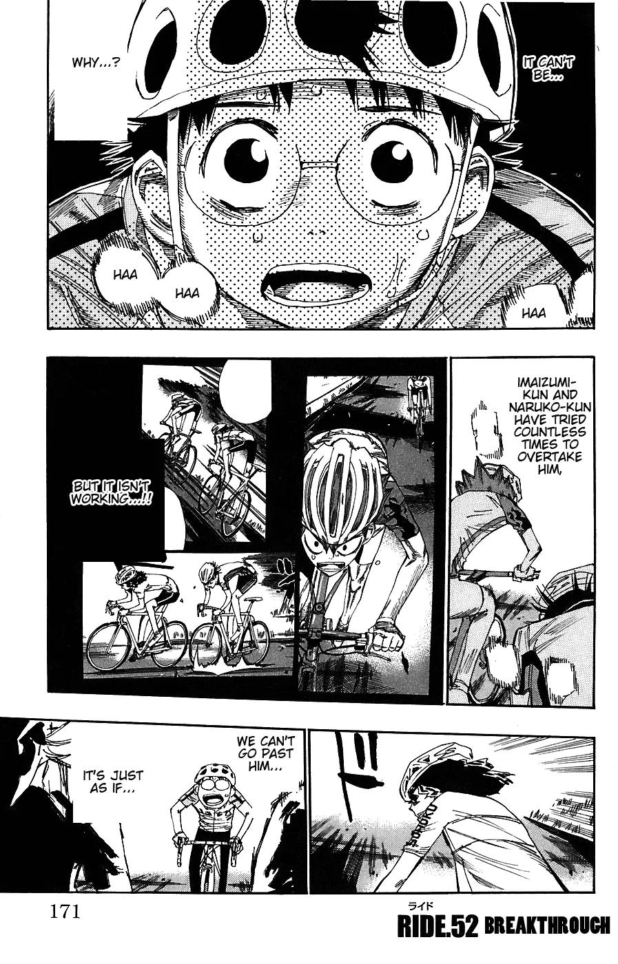 Read Yowamushi Pedal Chapter 52 - Breakthrough Online