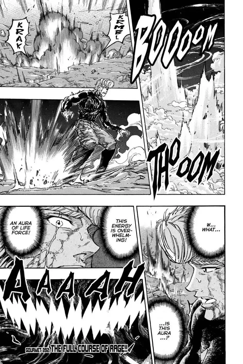 Read Toriko Chapter 392 - Vol.43 Gourmet 392: The Full Course of Rage!! Online