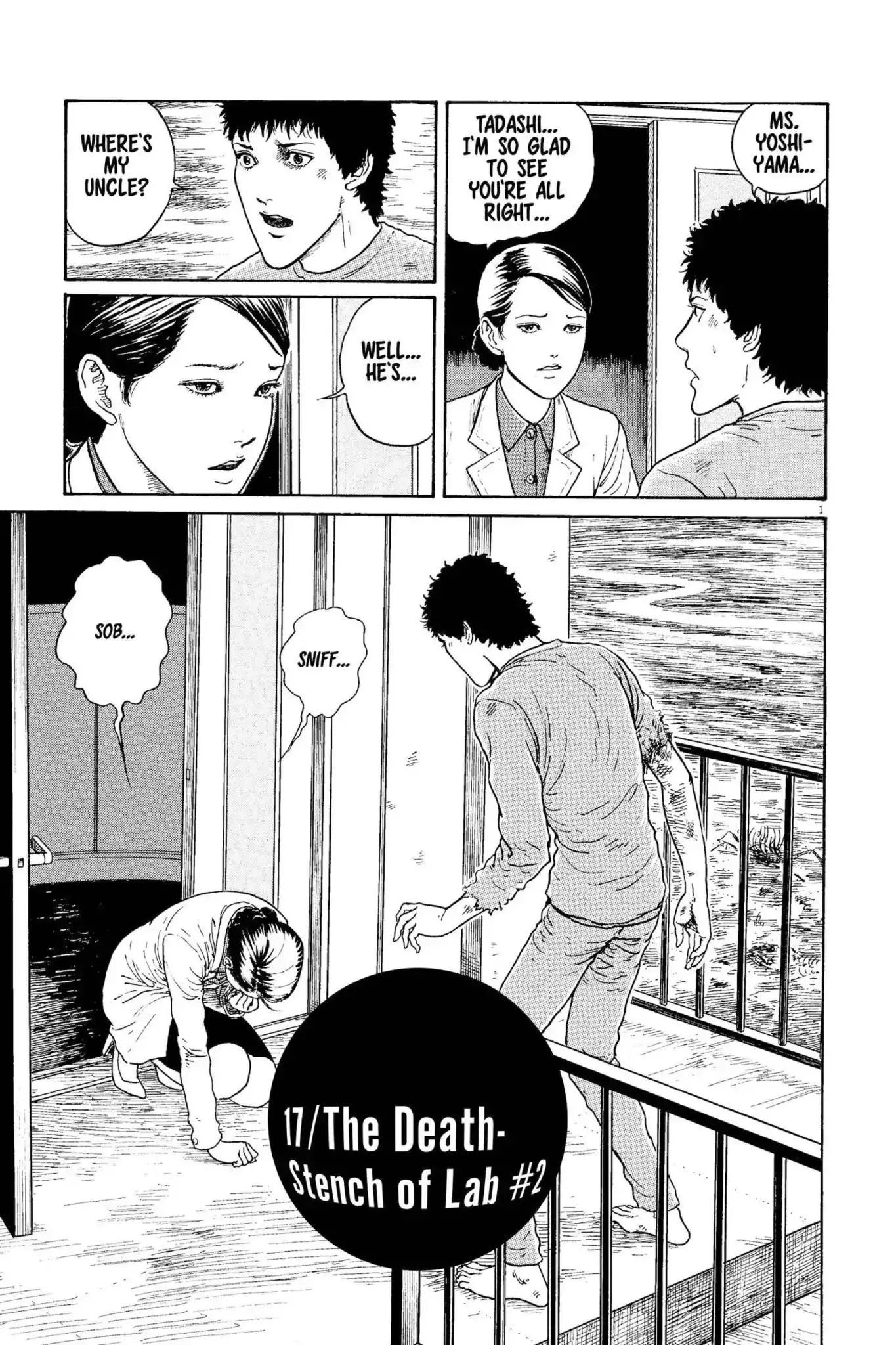 Read Gyo Chapter 17 - The Death-Stench of Lab #2 Online