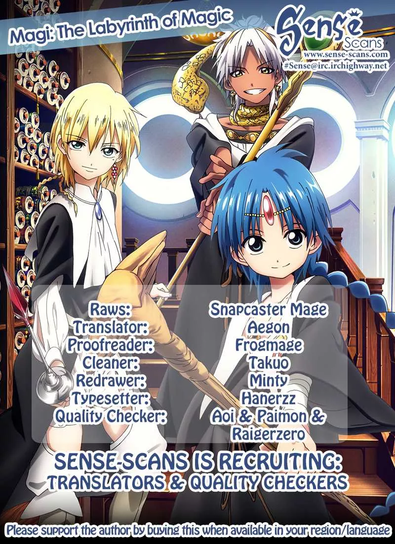 Read Magi – Labyrinth of Magic Chapter 197 - The Message Online