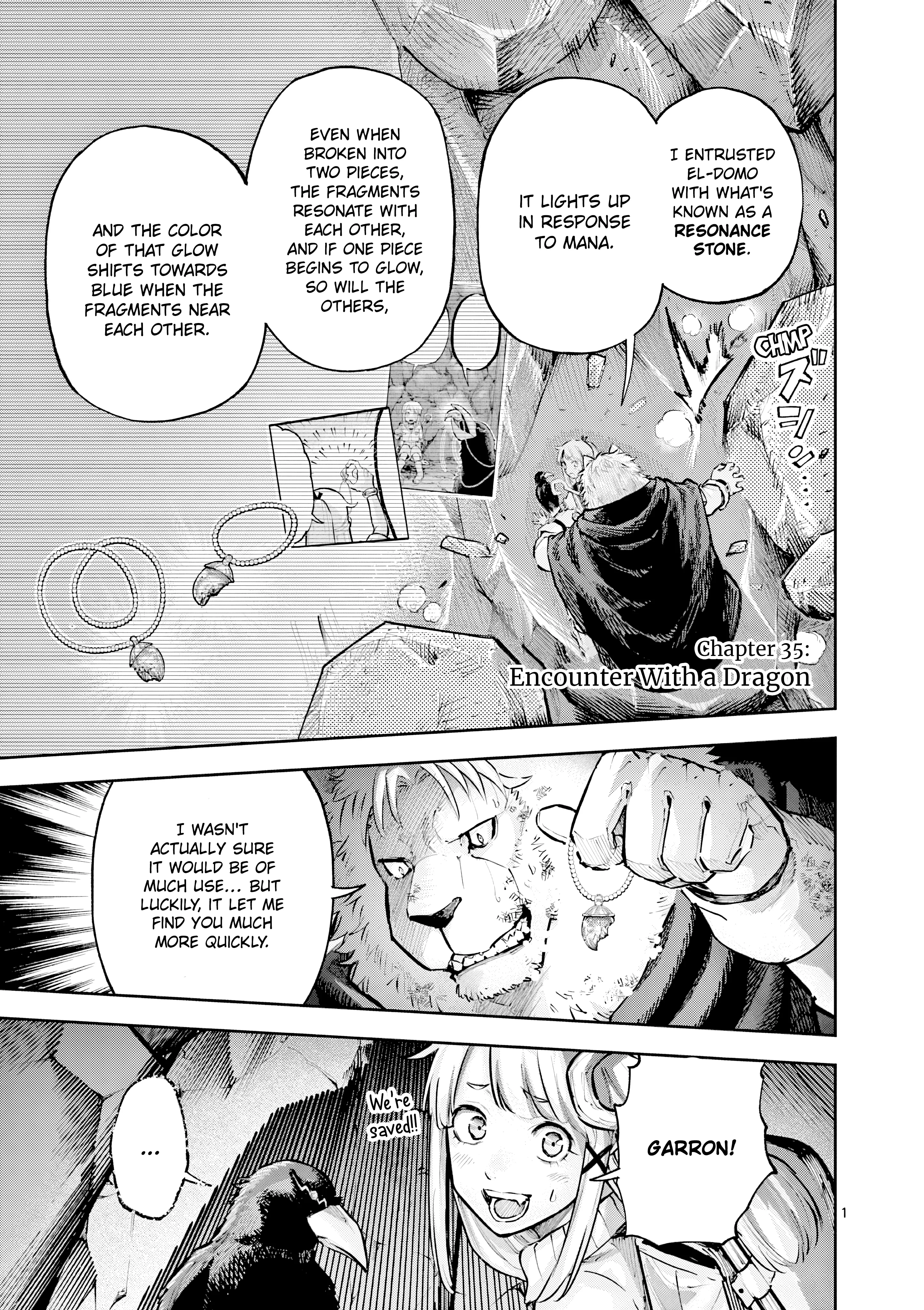Read Juuou to Yakusou Chapter 35 - Encounter With a Dragon Online