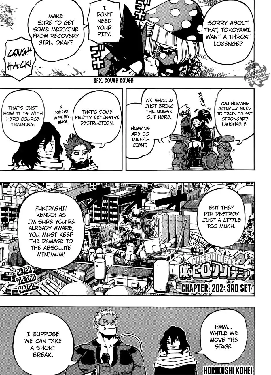 Read Boku no Hero Academia Chapter 202 - 3rd Set Online