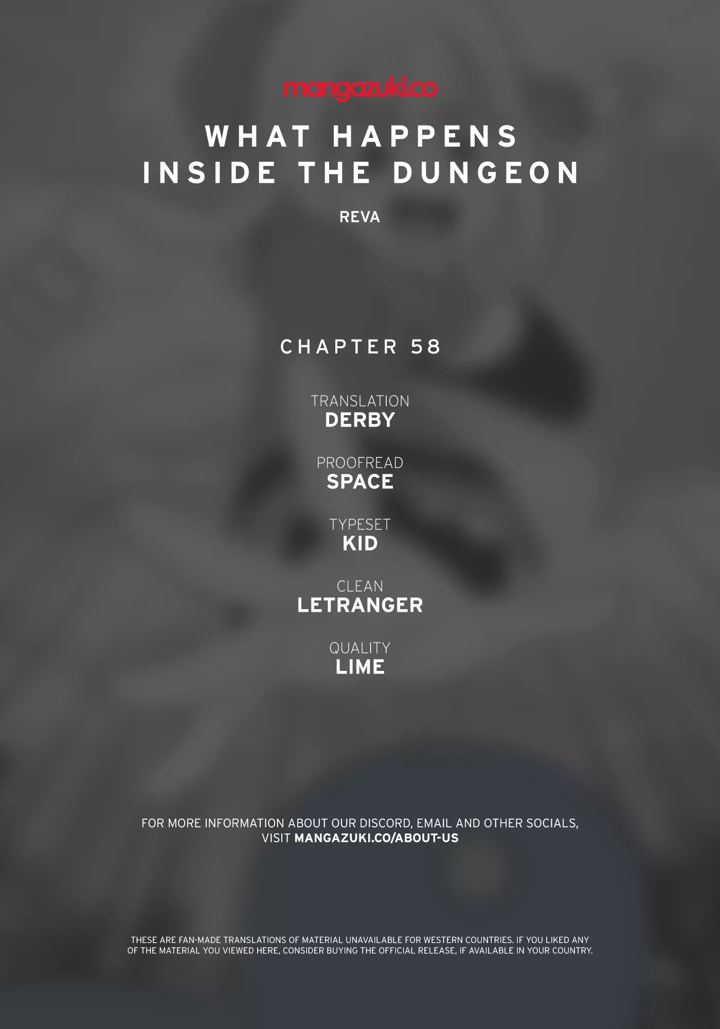 Read What Happens Inside the Dungeon Chapter 58 Online
