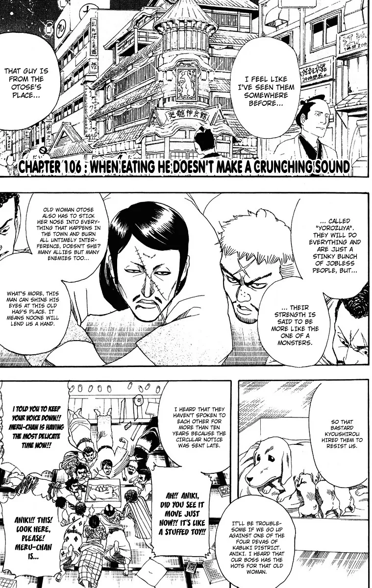 Read Gintama Chapter 106 - When Eating He Doesn't Make A Crunching Sound Online