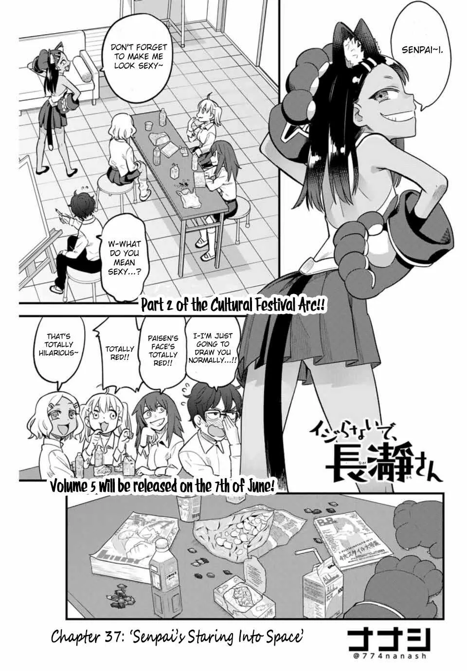 Read Please don’t bully me, Nagatoro Chapter 37 - Senpai's Staring Into Space Online