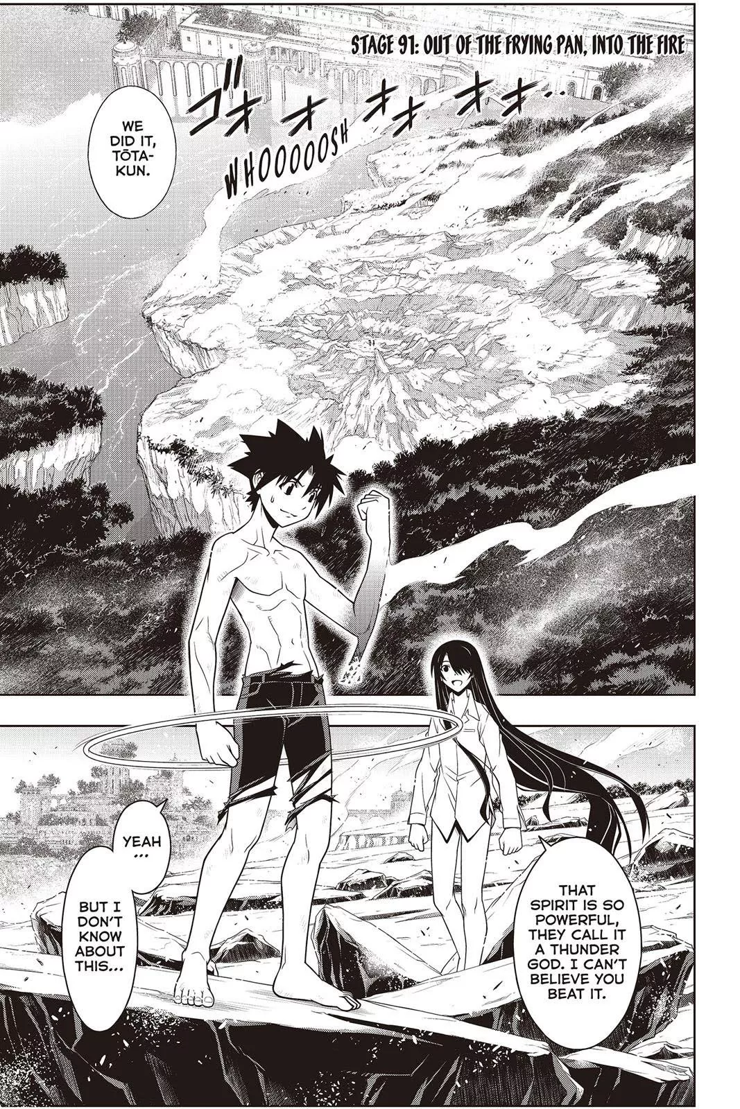 Read UQ HOLDER! Chapter 91 Online