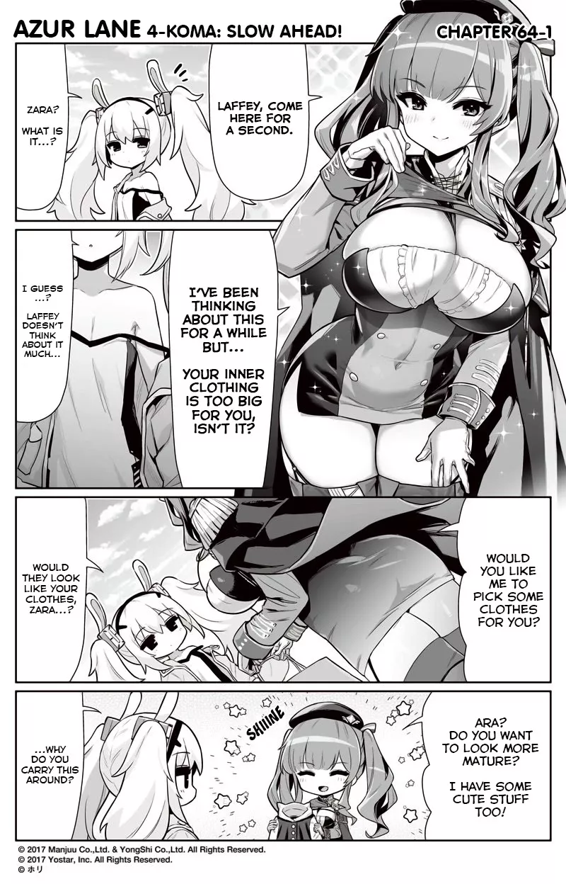 Read Azur Lane 4-koma: Slow Ahead Chapter 64 Online