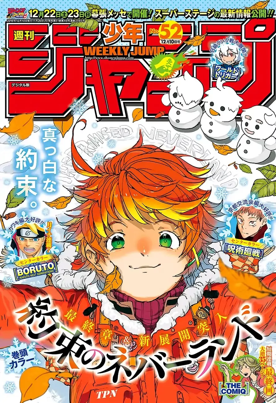 Read Yakusoku no Neverland Chapter 113 - The King of Paradise Online