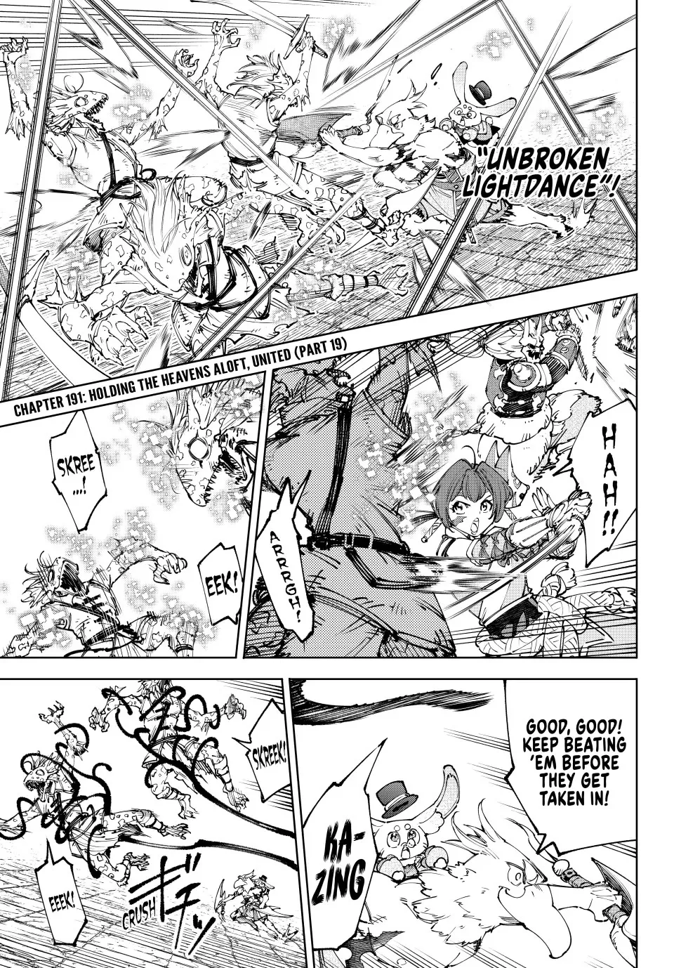 Read Shangri-La Frontier ~ Kusoge Hunter, Kamige ni Idoman to su~ Chapter 191 - Holding the Heavens Aloft, United (Part 19) Online