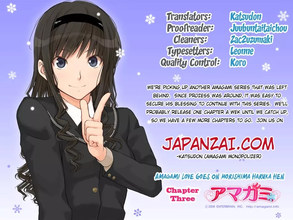 Read Amagami – Love Goes On! Chapter 7 - MORISHIMA Haruka - Part 3 Online