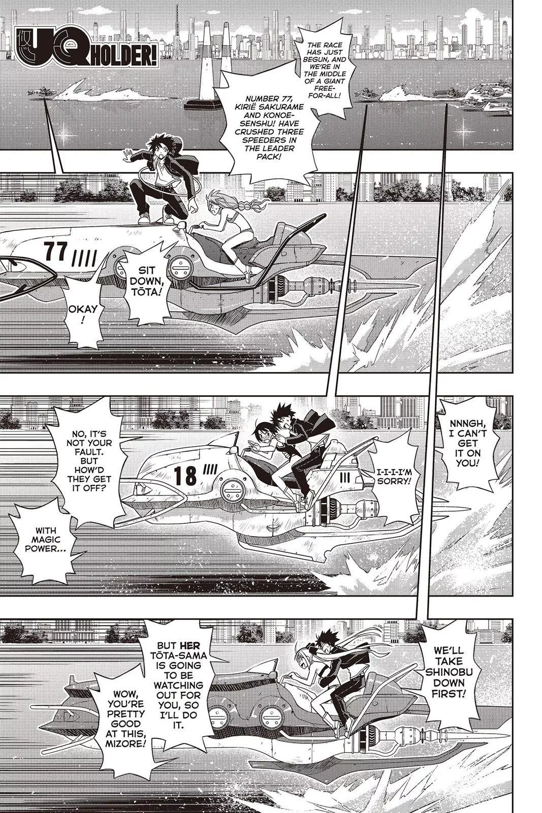 Read UQ HOLDER! Chapter 121 Online
