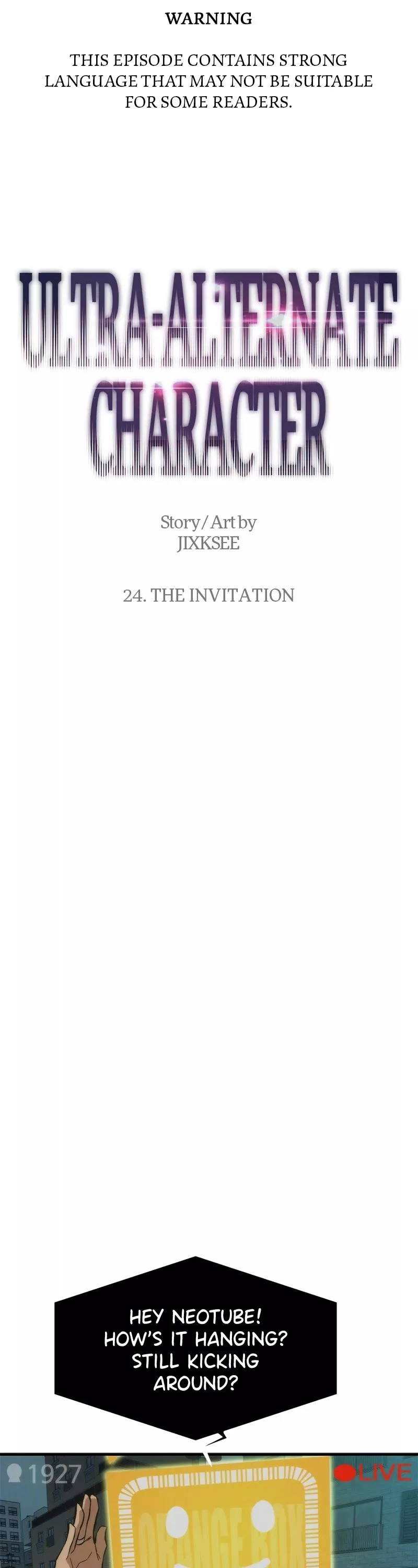 Read Ultra Alter Chapter 24 - Ep. 24 - The Invitation Online