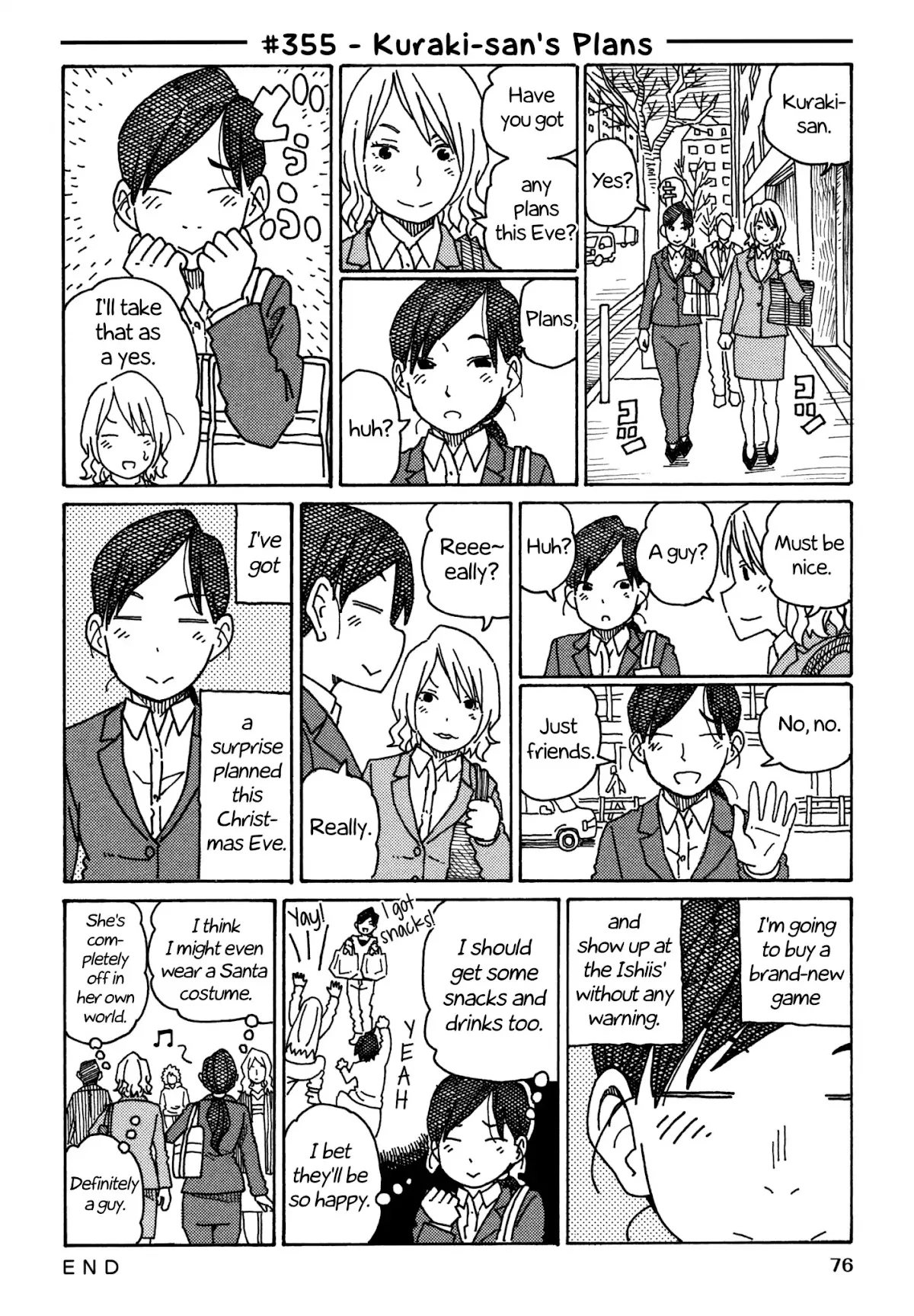 Read Hatarakanai Futari (The Jobless Siblings) Chapter 355 - Kuraki-san's Plans Online